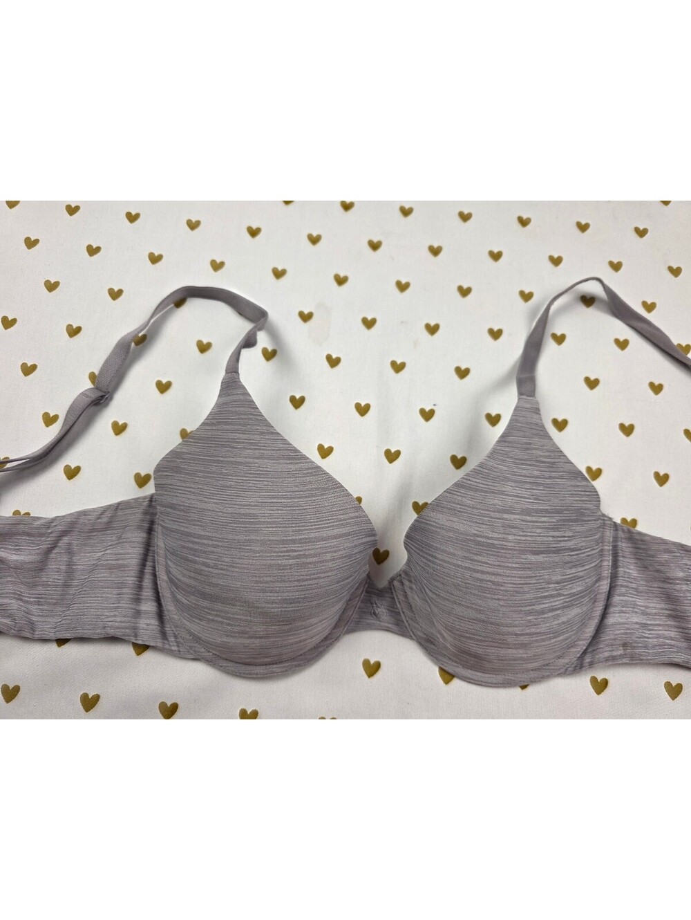 Victorias Secret Uplift Semi Demi Balconette Bra 32C